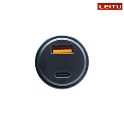 شارژر فندکی لیتو مدل LC-C18 به همراه کابل تبدیل USB-C