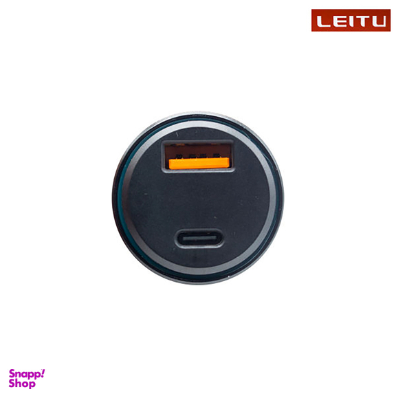 شارژر فندکی لیتو مدل LC-C18 به همراه کابل تبدیل USB-C