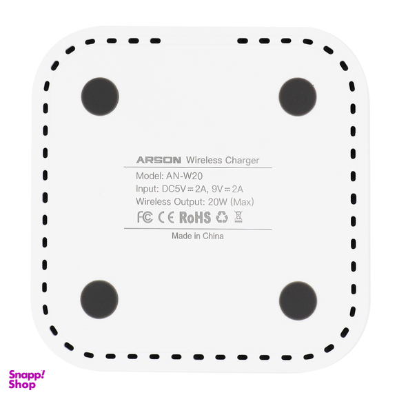 شارژر بی سیم آرسون مدل AN-W20 به همراه کابل تبدیل USB-C
