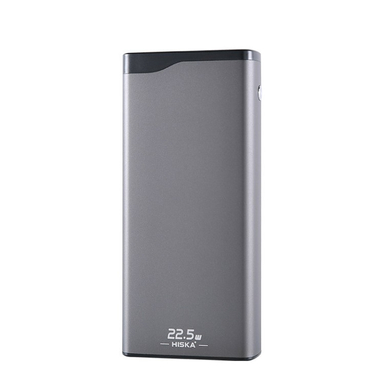 پاور بانک هیسکا (Hiska) مدل QI-212PD ظرفیت 20000 میلی‌ آمپر ساعت