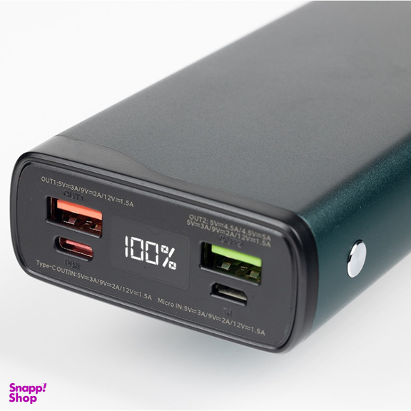 پاور بانک هیسکا (Hiska) مدل QI-212PD ظرفیت 20000 میلی‌ آمپر ساعت