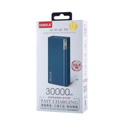 پاور بانک هیسکا (Hiska) مدل QI-311PD ظرفیت 30000 میلی آمپر ساعت