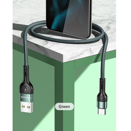 کابل تبدیل USB به لایتنینگ یوسمز (Usams) مدل U26SJ448 طول 1 متر