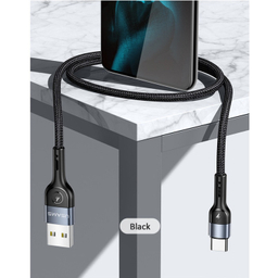 کابل تبدیل USB به لایتنینگ یوسمز (Usams) مدل U26SJ448 طول 1 متر
