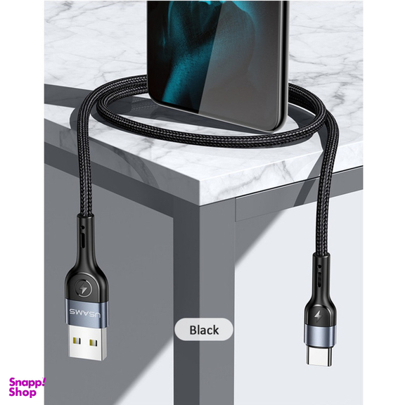 کابل تبدیل USB به لایتنینگ یوسمز (Usams) مدل U26SJ448 طول 1 متر