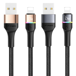 کابل تبدیل USB به لایتنینگ یوسمز (Usams) مدل U76SJ534 طول 1٫2 متر