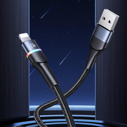 کابل تبدیل USB به لایتنینگ یوسمز (Usams) مدل U76SJ534 طول 1٫2 متر