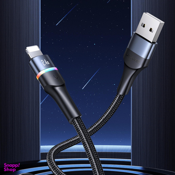 کابل تبدیل USB به لایتنینگ یوسمز (Usams) مدل U76SJ534 طول 1٫2 متر