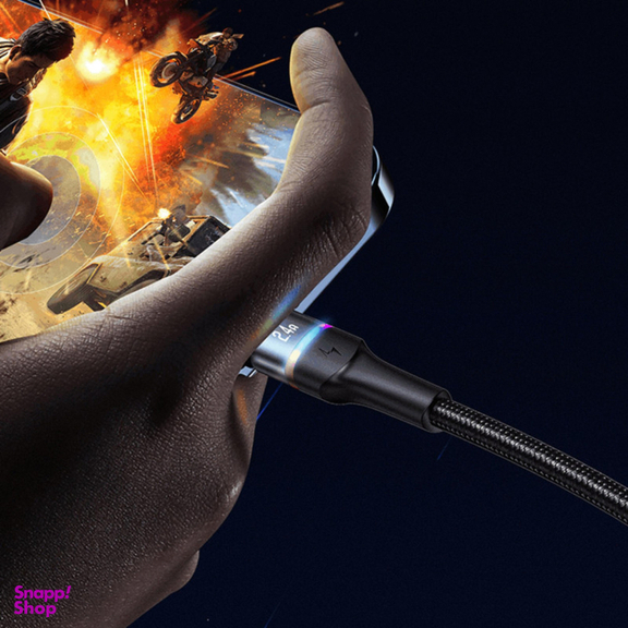 کابل تبدیل USB به لایتنینگ یوسمز (Usams) مدل U76SJ534 طول 1٫2 متر