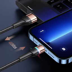 کابل تبدیل USB به لایتنینگ یوسمز (Usams) مدل U76SJ534 طول 1٫2 متر