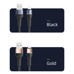کابل تبدیل USB به لایتنینگ یوسمز (Usams) مدل U76SJ534 طول 1٫2 متر