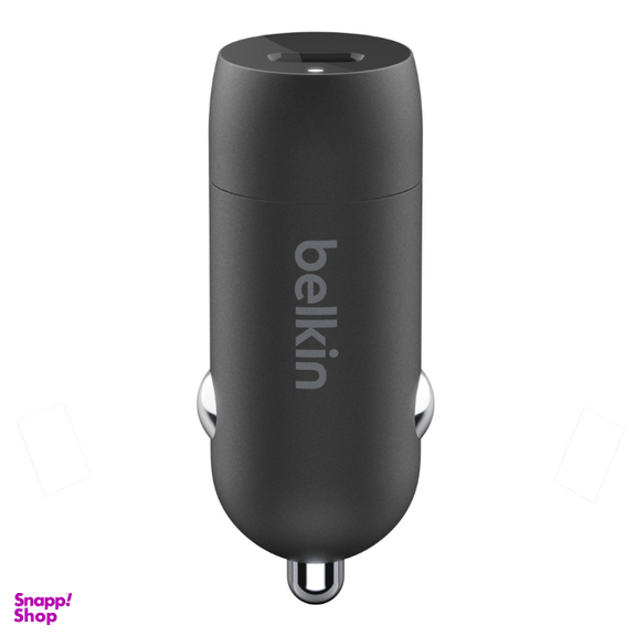 شارژر فندکی شارژ سریع USB-C بلکین (Belkin) مدل CCA003bt04BK با کابل USB-C به لایتنینگ