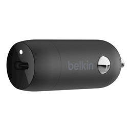 شارژر فندکی شارژ سریع USB-C بلکین (Belkin) مدل CCA003bt04BK با کابل USB-C به لایتنینگ