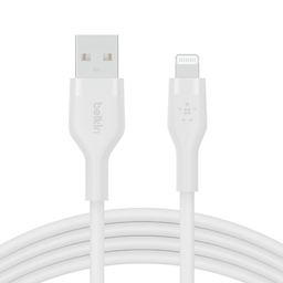 کابل شارژ سریع USB-A به لایتنینگ بلکین مدل CAA008bt1MWH طول 1 متر