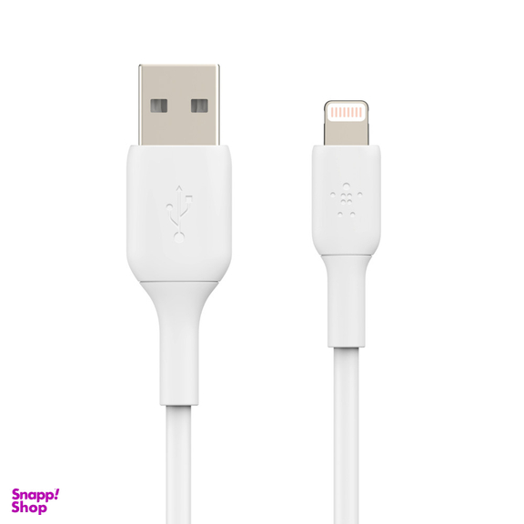 کابل شارژ لایتنینگ به USB-A بلکین (Belkin) مدل CAA001bt3MWH طول 3 متر