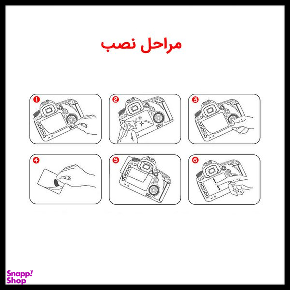 محافظ صفحه نمایشگر هیدروژل راک اسپیس (Rock Space) مدل 180H-01Y مناسب برای دوربین کانن EOS 800D