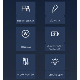 شارژر فندکی یوسمز(Usams) مدل US-CC161