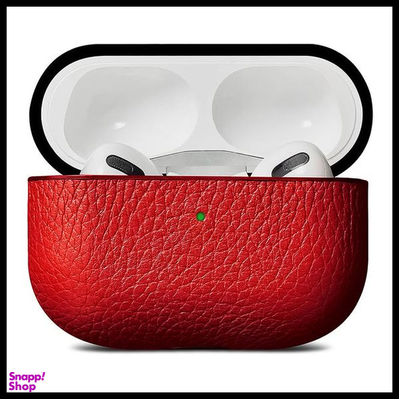 کاور کی فون (keephone) مدل Leather مناسب برای کیس اپل AirPods Pro به همراه بند آویز