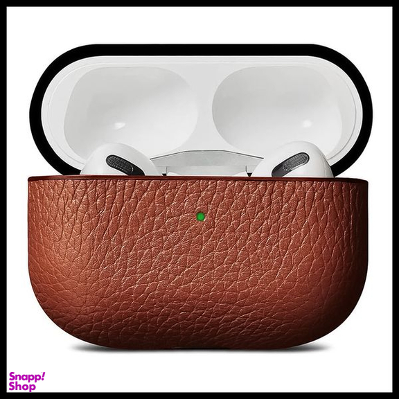 کاور کی فون (keephone) مدل Leather مناسب برای کیس اپل AirPods Pro به همراه بند آویز