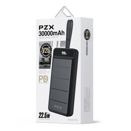شارژر همراه پی زد ایکس (PZX) مدل V25 ظرفیت 30000 میلی آمپر ساعت