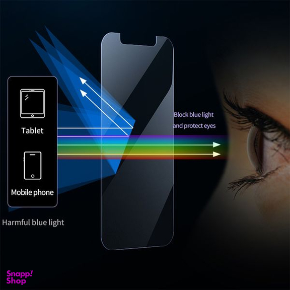 محافظ صفحه نمایش آنتی بلو راک اسپیس (Rock Space) مدل 180L-01Y مناسب برای گوشی سامسونگ Galaxy S21 Ultra 5G
