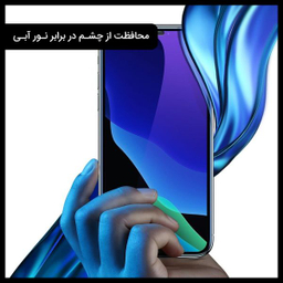 محافظ صفحه نمایش آنتی بلو راک اسپیس (Rock Space) مدل 180L-01Y مناسب برای گوشی سامسونگ Galaxy S21 Ultra 5G