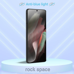 محافظ صفحه نمایش آنتی بلو راک اسپیس (Rock Space) مدل 180L-01Y مناسب برای گوشی سامسونگ Galaxy S21 Ultra 5G
