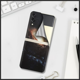 برچسب پوششی راک اسپیس (Rock Space) مدل Galectic مناسب برای گوشی سامسونگ Galaxy Z Flip3 5G