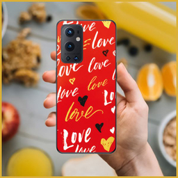 برچسب پوششی راک اسپیس (Rock Space) طرح Love مناسب برای گوشی وان پلاس Pro 9