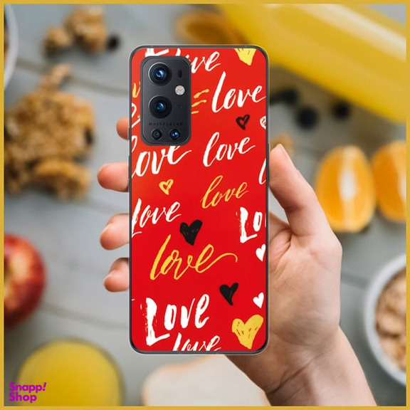 برچسب پوششی راک اسپیس (Rock Space) طرح Love مناسب برای گوشی وان پلاس Pro 9