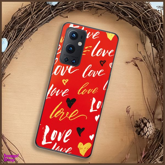 برچسب پوششی راک اسپیس (Rock Space) طرح Love مناسب برای گوشی وان پلاس Pro 9