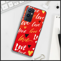 برچسب پوششی راک اسپیس (Rock Space) طرح Love مناسب برای گوشی وان پلاس Pro 9
