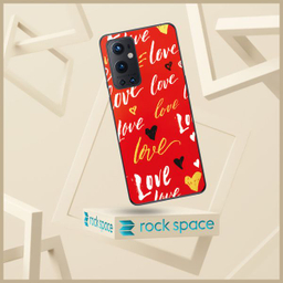 برچسب پوششی راک اسپیس (Rock Space) طرح Love مناسب برای گوشی وان پلاس Pro 9