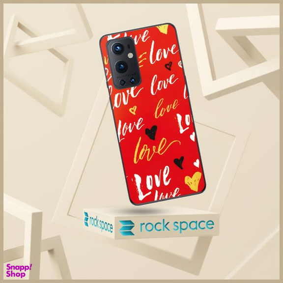 برچسب پوششی راک اسپیس (Rock Space) طرح Love مناسب برای گوشی وان پلاس Pro 9