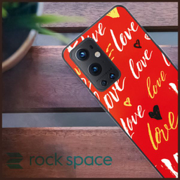 برچسب پوششی راک اسپیس (Rock Space) طرح Love مناسب برای گوشی وان پلاس Pro 9