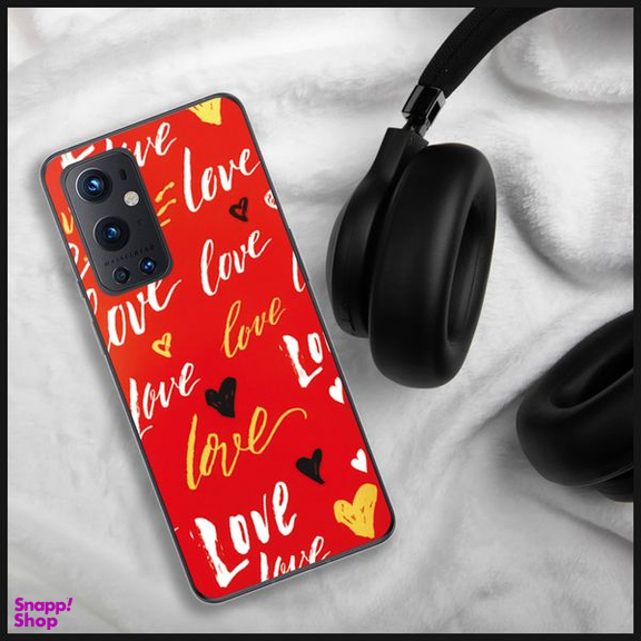 برچسب پوششی راک اسپیس (Rock Space) طرح Love مناسب برای گوشی وان پلاس Pro 9