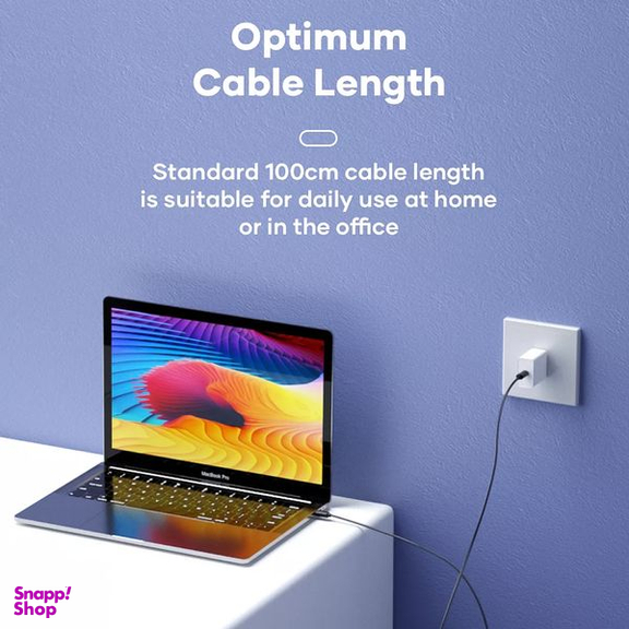 کابل تبدیل USB به لایتنینگ راک اسپیس (Rock Space) مدل RCB0782 طول 1 متر