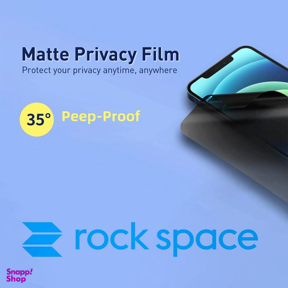 محافظ صفحه نمایش حریم شخصی راک اسپیس (Rock Space) مدل 180F-01Y مناسب برای گوشی موبایل ریلمی Narzo 30 5G