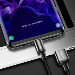 کابل تبدیل USB + لایتنینگ راک اسپیس (Rock Space) مدل R2 طول 1 متر
