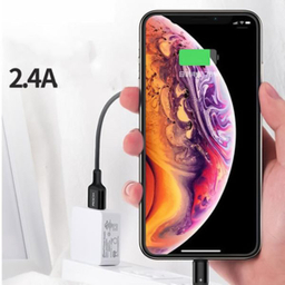 کابل تبدیل USB + لایتنینگ راک اسپیس (Rock Space) مدل R2 طول 1 متر