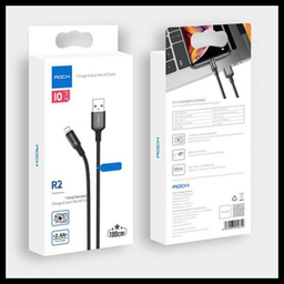 کابل تبدیل USB + لایتنینگ راک اسپیس (Rock Space) مدل R2 طول 1 متر