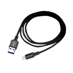 کابل تبدیل USB + لایتنینگ راک اسپیس (Rock Space) مدل R2 طول 1 متر