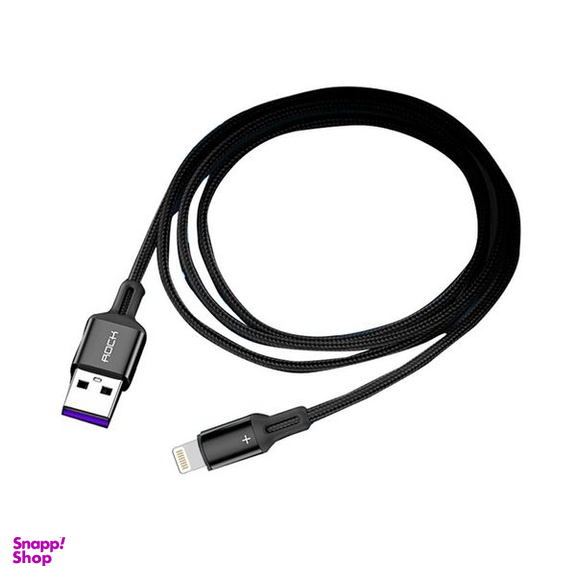 کابل تبدیل USB + لایتنینگ راک اسپیس (Rock Space) مدل R2 طول 1 متر