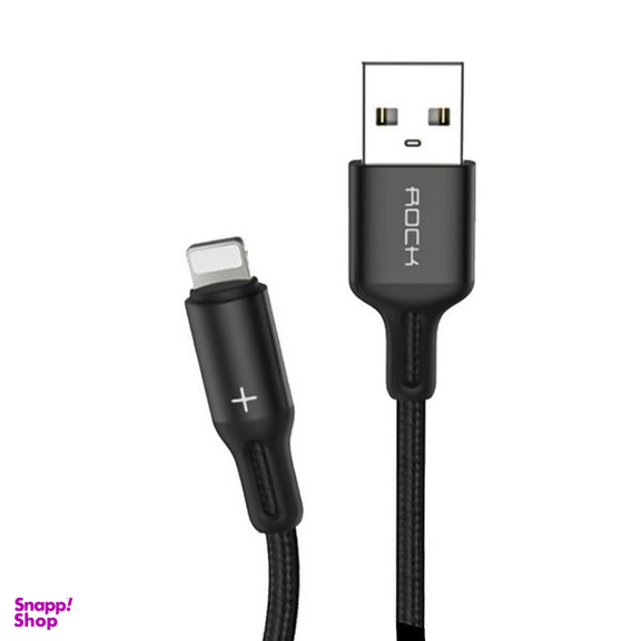 کابل تبدیل USB + لایتنینگ راک اسپیس (Rock Space) مدل R2 طول 1 متر