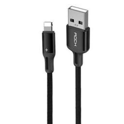 کابل تبدیل USB + لایتنینگ راک اسپیس (Rock Space) مدل R2 طول 1 متر
