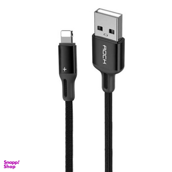 کابل تبدیل USB + لایتنینگ راک اسپیس (Rock Space) مدل R2 طول 1 متر