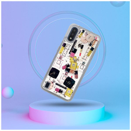 کاور دکین (Dekkin) مدل آکواریومی طرح لوازم آرایش مناسب برای گوشی سامسونگ Galaxy A01
