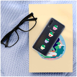 کاور دکین (Dekkin) مدل Nitid طرح گلدان مناسب برای گوشی سامسونگ Galaxy A50/A30s/A50s