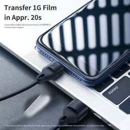 کابل تبدیل USB + MicroUSB راک اسپیس (Rock Space) مدل RCB0739A طول 1 متر