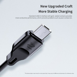 کابل تبدیل USB + MicroUSB راک اسپیس (Rock Space) مدل RCB0739A طول 1 متر
